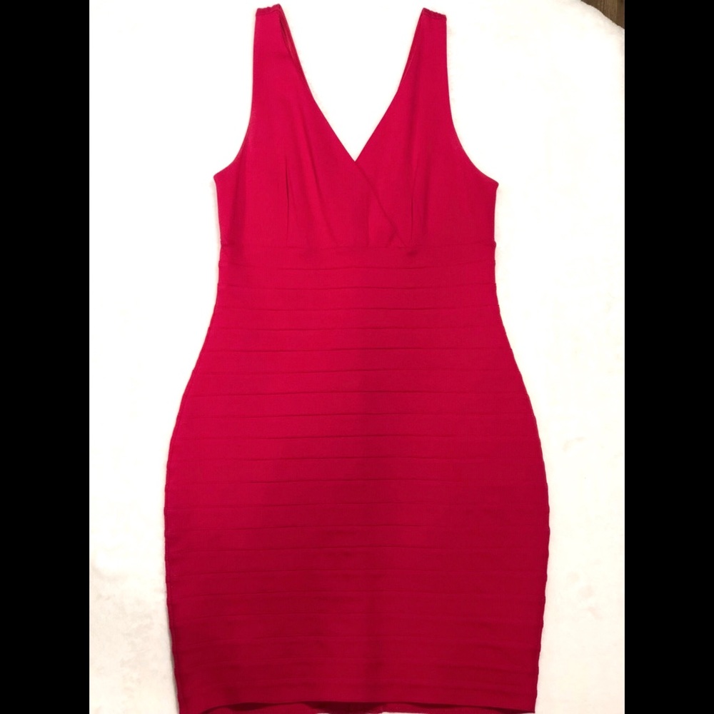 Fuchsia Pink Express Dress -Size M
